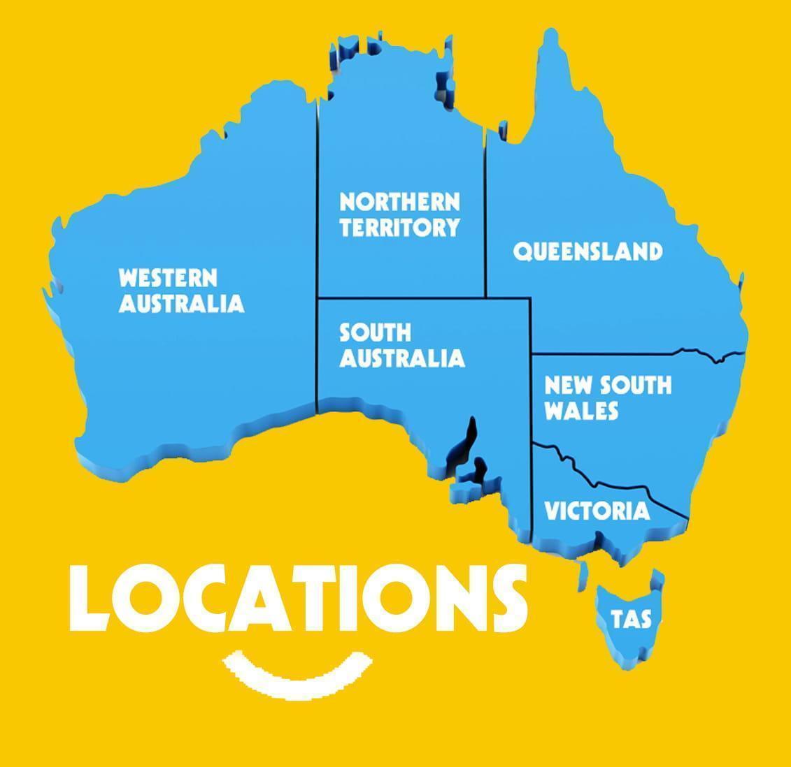 Cold Rock Ice Creamery locations Australia
