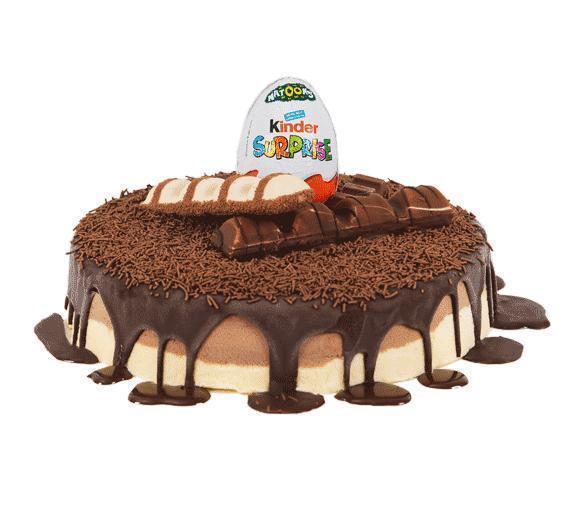 Celebrate your next occasion with the My Kind-er Surprise ice cream cake from Cold Rock