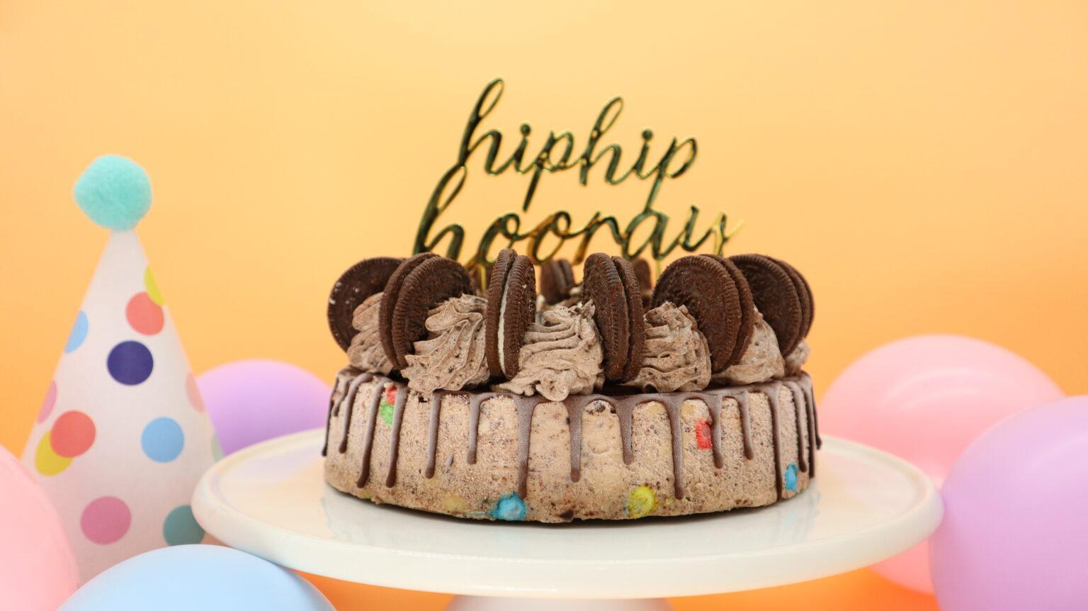 Hungry Couple: Ice Cream Cake with Peanut Butter Crunchies